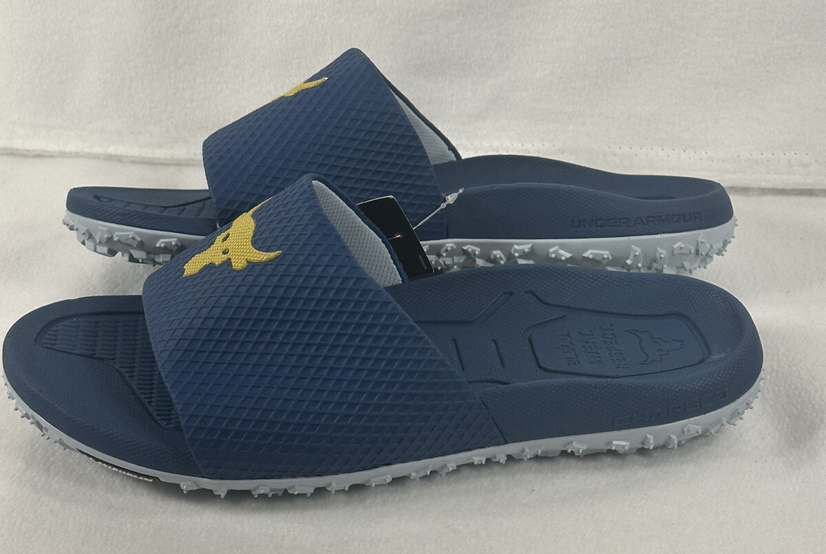 Under Armour UA Project Rock Brahma Bull Slides Sandals  display picture 2