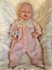 Paradise Galleries 16-inch Newborn Baby Girl Doll Carly