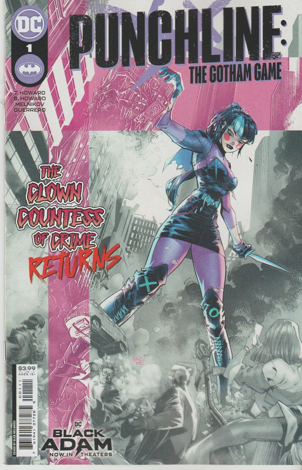 DC COMICS PUNCHLINE GOTHAM GAME #1 DECEMBER 2022 1ST PRINT NM