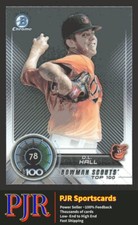 2018 Bowman #BTP-78 D.L. Hall Bowman Scouts' Top 100 Extra 35% Off 4+