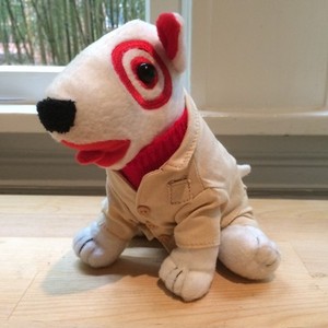 target stuffed dog