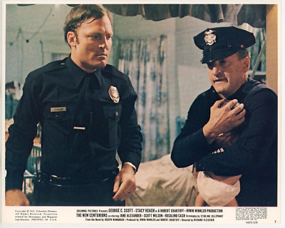 Vintage 8x10 Photo The New Centurions (1972 film) George C. Scott Stacy Keach