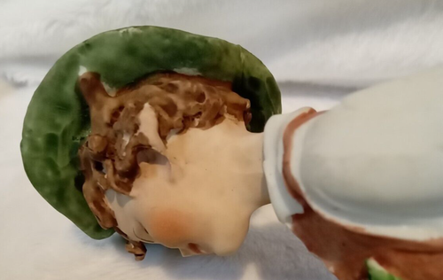 Coppia di figurine vintage Giuseppe Armani Country. Capodimonte in porcellana. - Foto 4 di 5