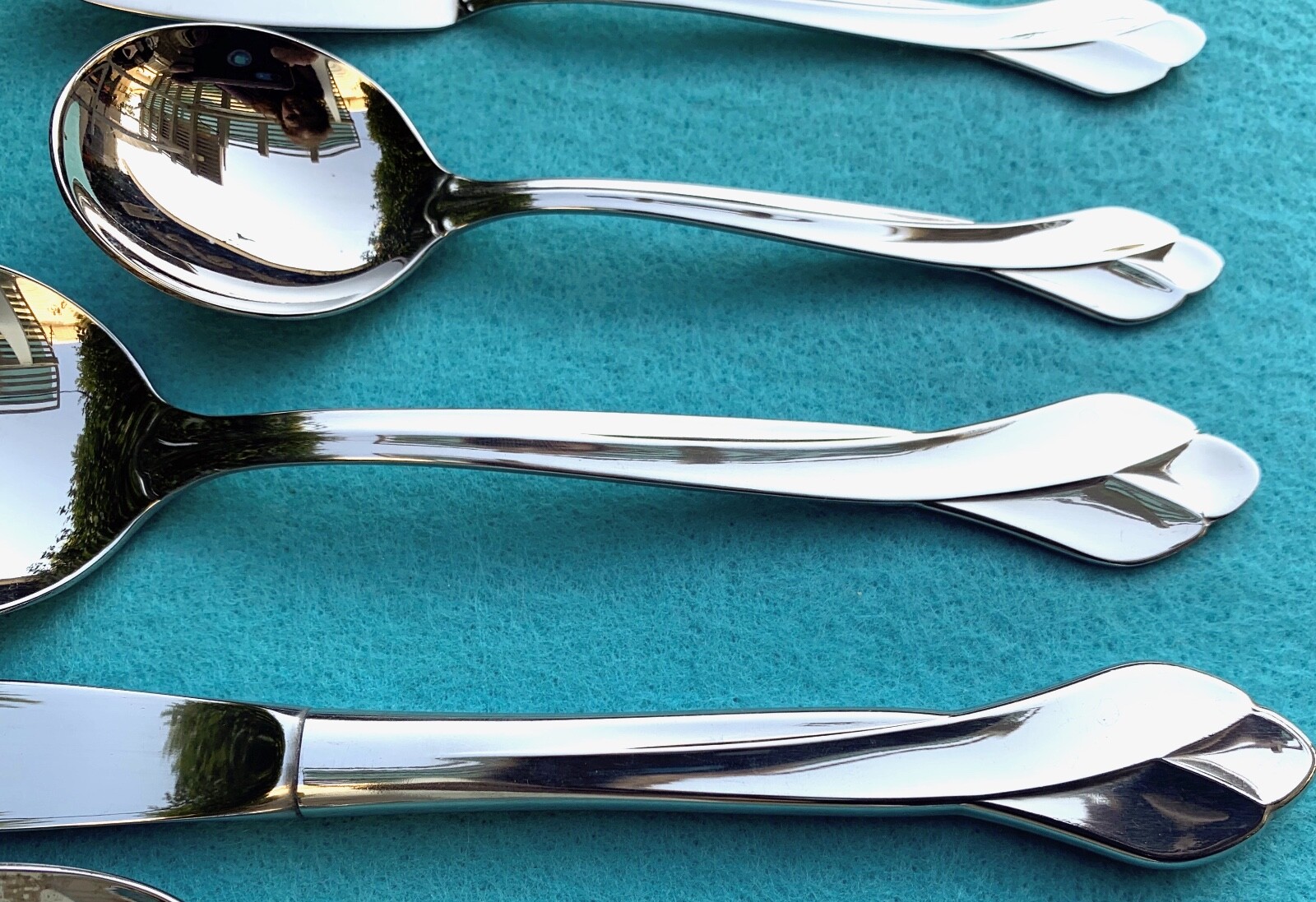 ONEIDA TRIBECA GLOSSY STAINLESS FLATWARE SILVERWARE You CHOOSE Pieces CHOICE eBay