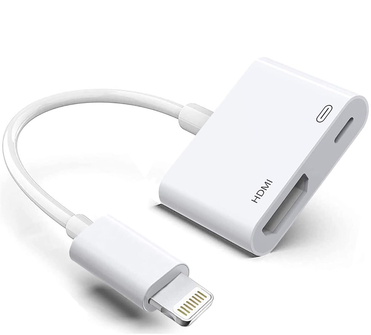 Apple Lightning to HDMI Adapter, Digital AV Audio Dongle, 1080P Sync Screen C Apple Lightning to HDMI Adapter, Digital AV Audio Dongle, 1080P Sync Screen C