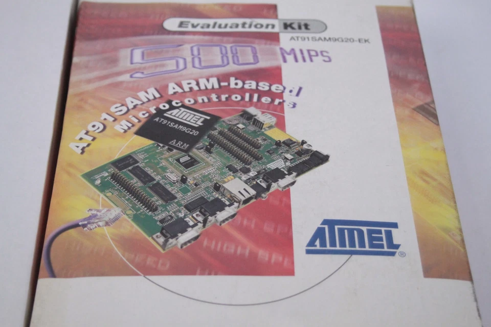 Atmel AT91SAM Series Smart ARM Evaluation Kit Board AT91SAM9G20-EK NEW - Image 2 of 3