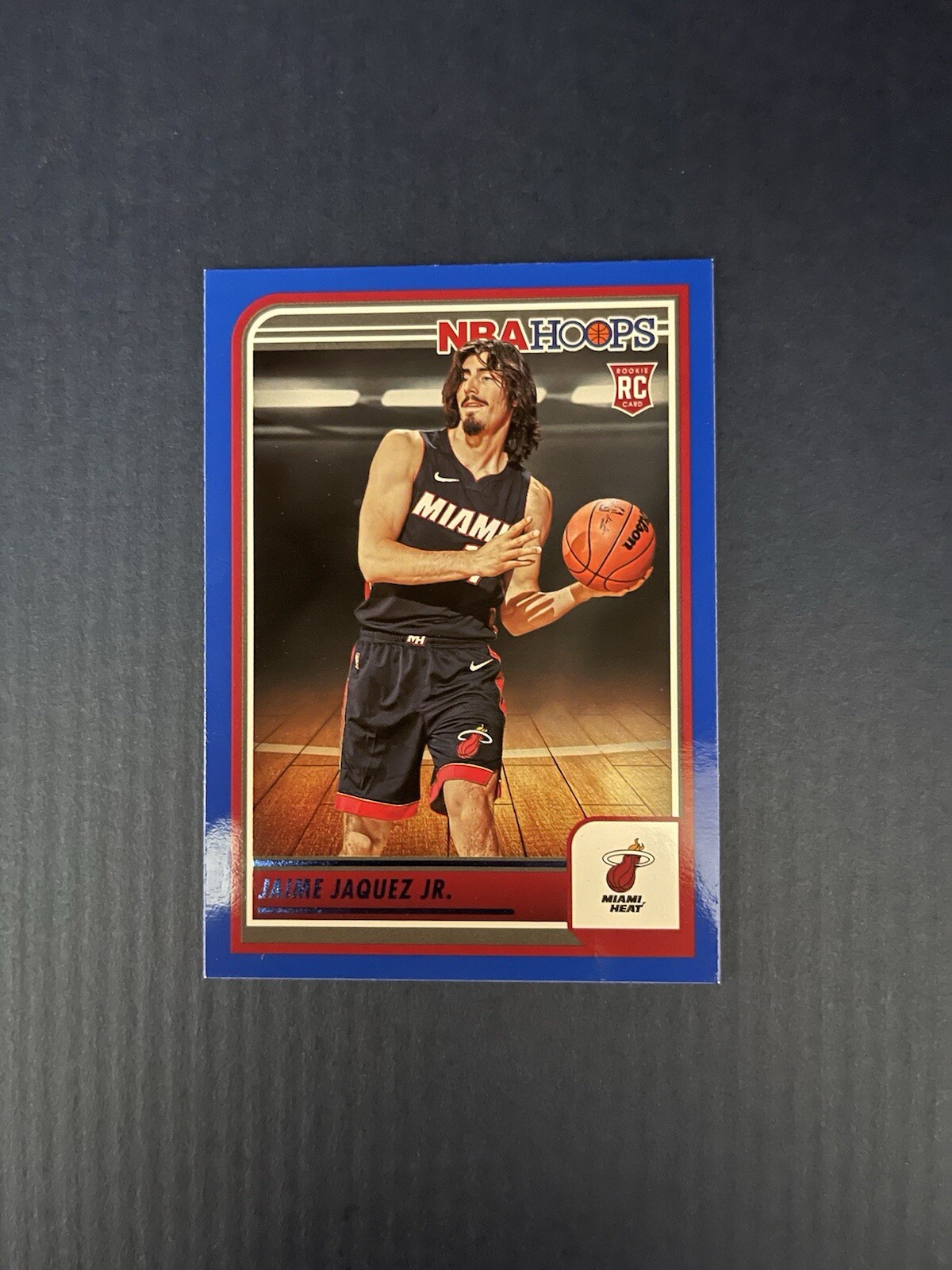 2023-24 Panini Hoops #249 Jaime Jaquez Jr.  Blue Parallel