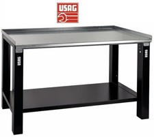 USAG BANCO DA LAVORO BANCONE TAVOLO 1,5 METRI 506 TA ACCIAIO PROFESSIONALE