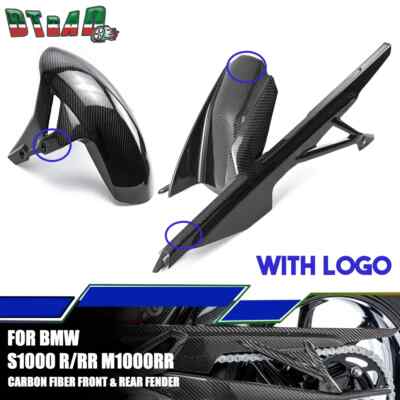 Carbon Fiber Front Fender Rear Hugger fit BMW S1000RR S1000R