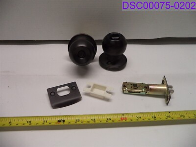 Probrico Privacy Door Keyless Lock Knobs Bathroom Door Handle P/N DL607ORBBK