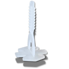 ISTA TOOLS Fliesen Nivelliersystem 1mm 2mm Zughauben Gewindelaschen Set