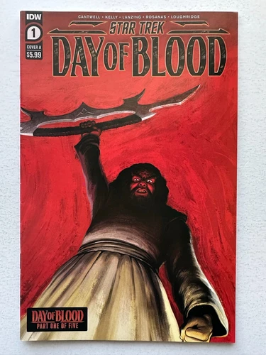 STAR TREK: DAY OF BLOOD #1 (NM), First Printing, IDW 2023, Cantwell/Kelly