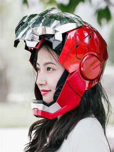 Autoking Iron Man Helmet MK5 1/1 Voice-controlled Mask Transform Cosplay Prop - Picture 16 of 19