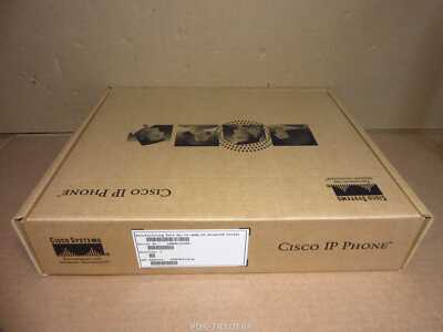 Cisco 7912G CP-7912G Unified VOIP IP Single Line Phone Telephone NEW NEU IN BOX
