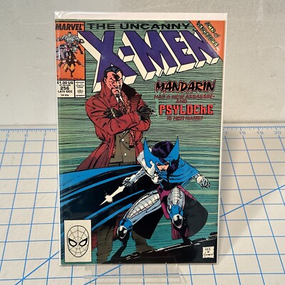 Uncanny X-Men #256 VG/FN 1989 1st App. Betsy Braddock/Psylocke As Lady Mandarin