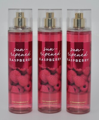 BATH BODY WORKS SUN RIPENED RASPBERRY FINE
