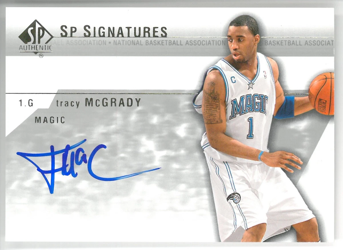 2003-04 Upper Deck SP Signatures TRACY MCGRADY #TM-A ~ Auto | eBay