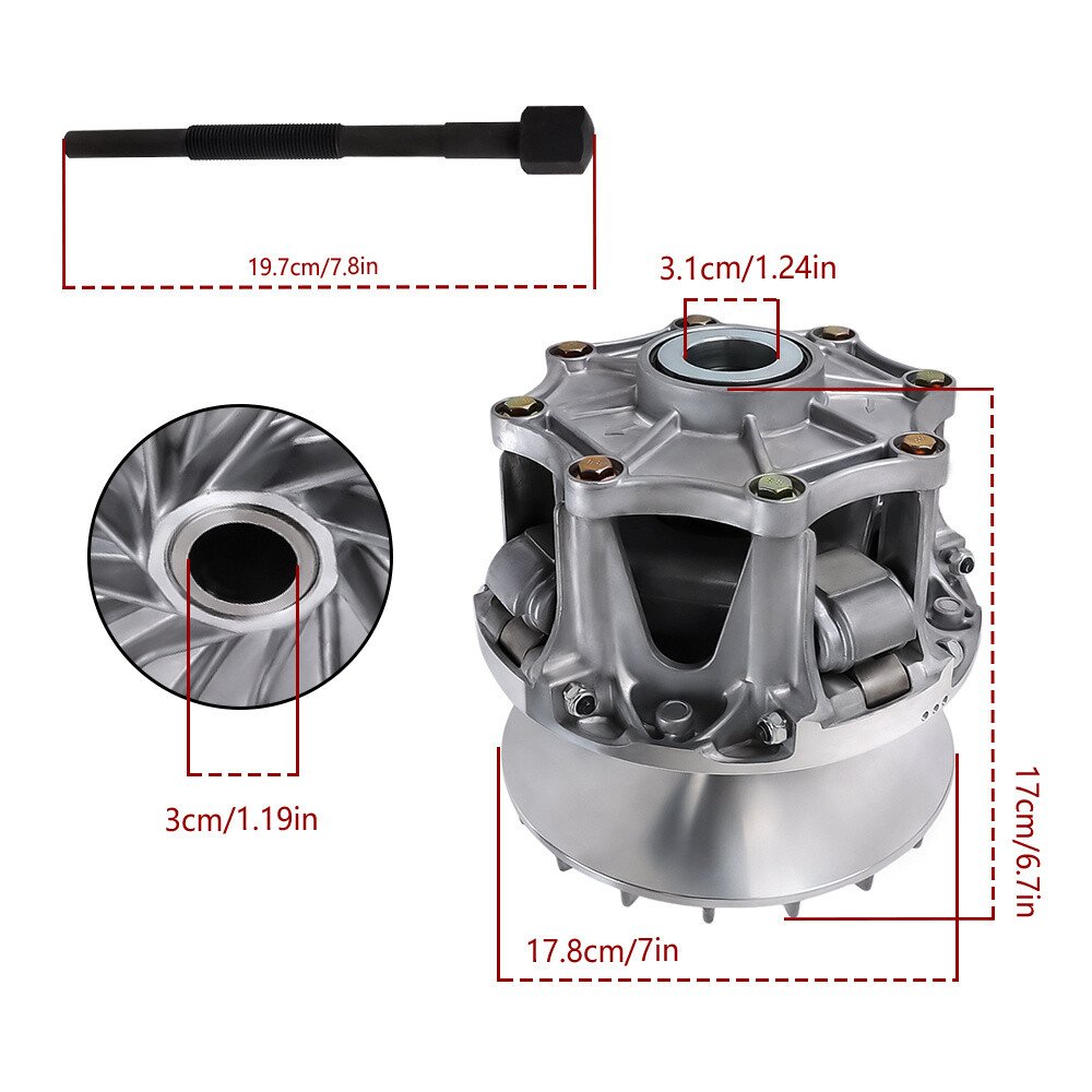 New Primary Clutch & Puller For 2003-2013 Kawasaki Prairie 360