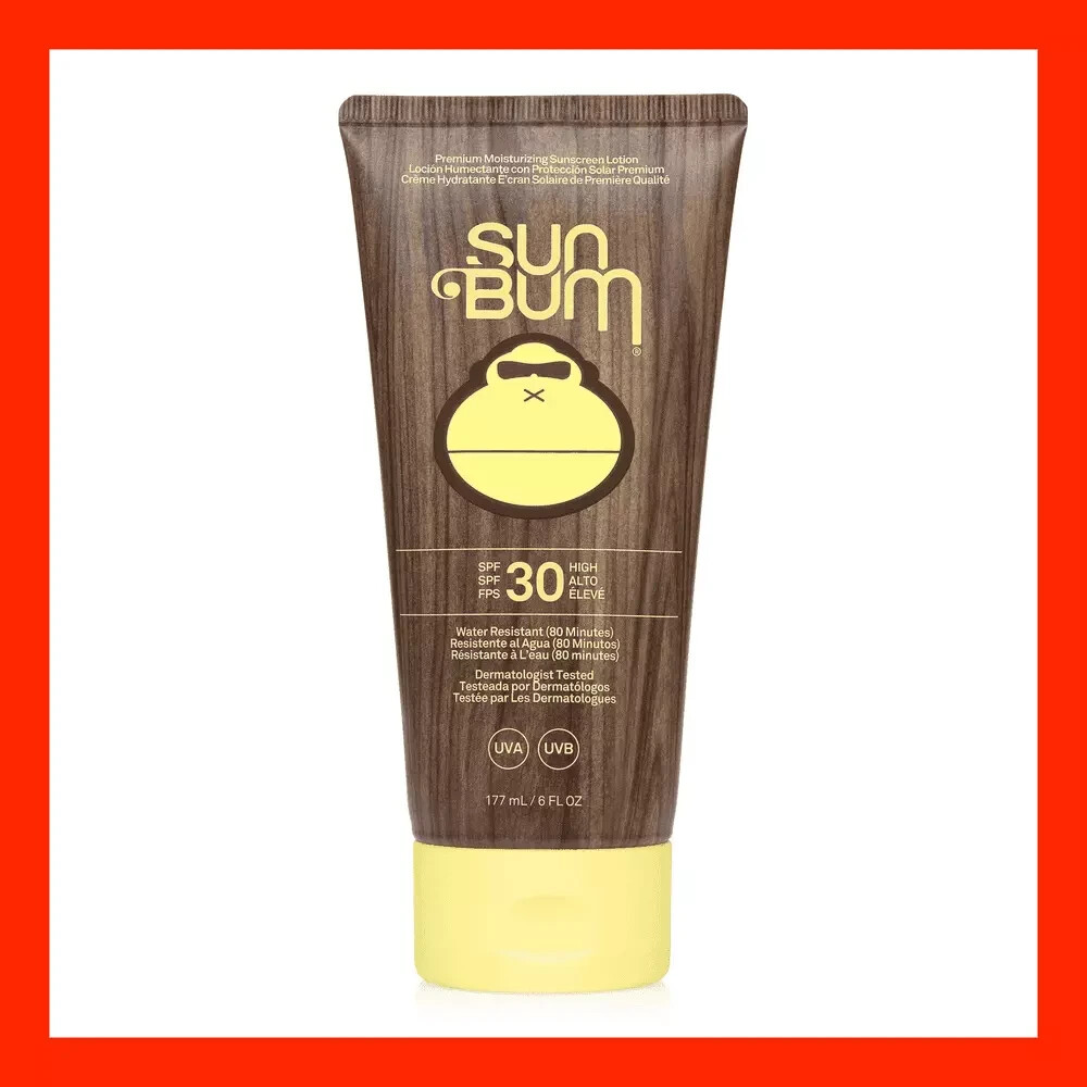 Sun Bum Original SPF 30 Sun Cream Lotion, Nourishing Sunscreen