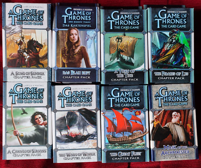 Game of Thrones LCG - The Card Game - 8 Chapter pack s NEU