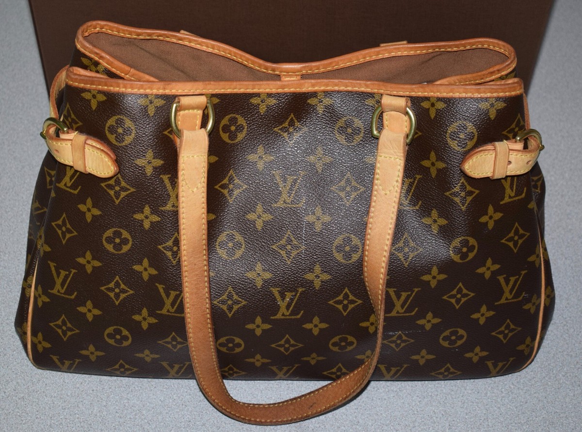Authentic Louis Vuitton Monogram Batignolles Horizontal Tote