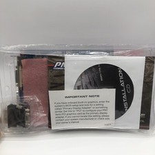 PNY Nvidia GeForce 8400GS 512MB DDR2, PCI Graphics Card VCG84512SPPB, 145421 New