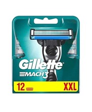 Original Gillette Mach3 Rasierklingen / 12er ...