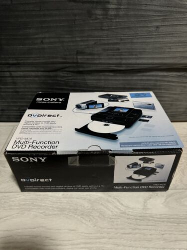 Sony VRD-MC6 DVD Recorder DVDirect Multi-function Transfer to DVD