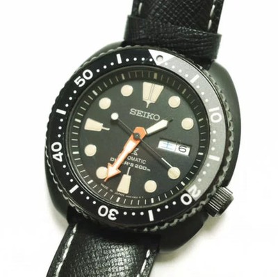 SEIKO PROSPEX SBDY005 Black Turtle Used watch Excellent condition
