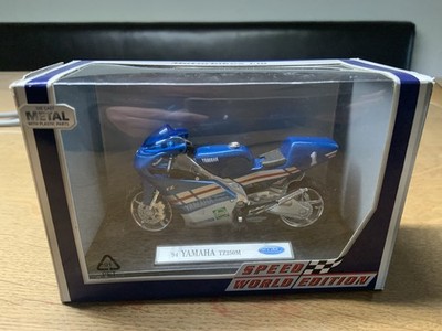 Yamaha TZ 250 M 1994 Blue Welly 1:18 Motorcycle in OVP Vintage