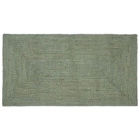 Bereichsteppiche Rechtwinklig Olive GrüN 60 X 110 Cm Jute Innenteppich Moderner
