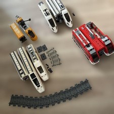 LEGO City RC Train Passenger Train 7897 60051 60197 Set Used Retired As Is