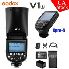 US Godox V1-S 2.4G TTL HSS Camera Flash Speedlite + Xpro-S Transmitter For Sony
