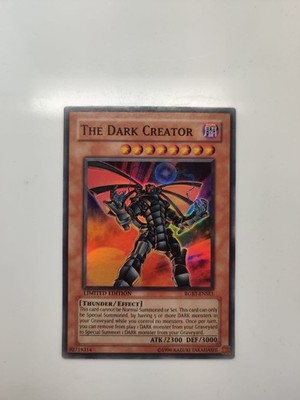 Yugioh - The Dark Creator - Super Rare - RGBT-ENSE1 - Limited Edition