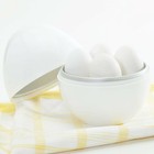 1pc Microwave Egg Boiler Home Egg Shape Cooker Simple Steamer mini egg cooker