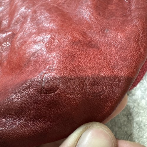 Rare Vintage Dolce & Gabbana Red Leather Shoulder Bag - Picture 2 of 19