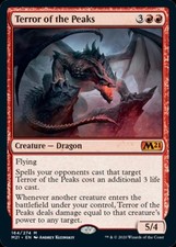MTG English Terror of the Peaks NM Normal Magic 2021 Core Set