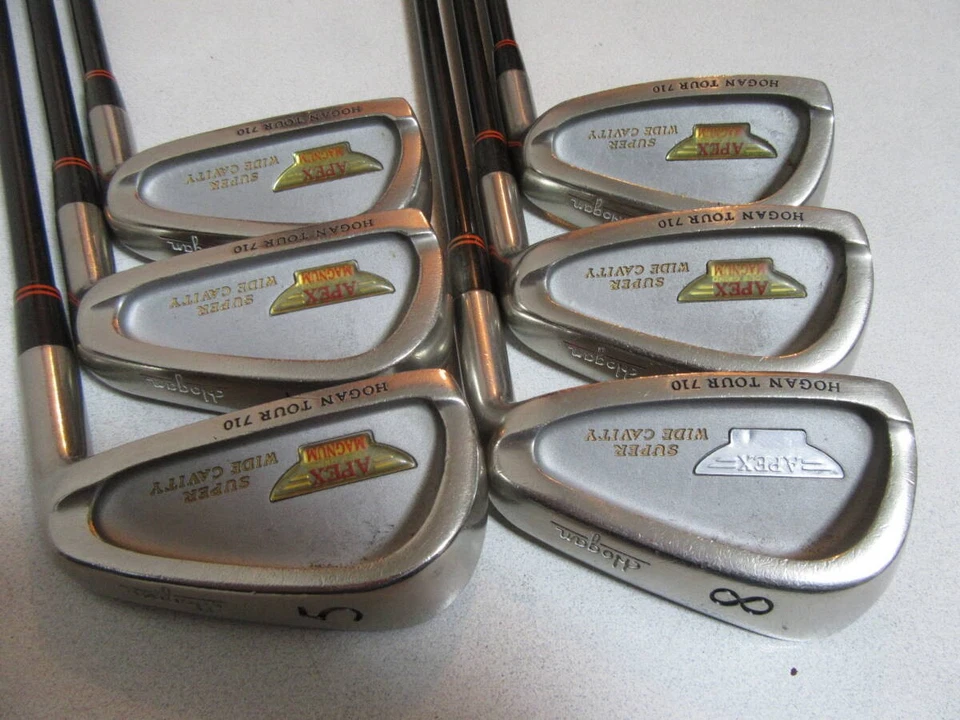 Ben Hogan Apex TOUR GRAIND MAGNUM 5-PW Iron Set RH R Graphite Used - Image 2 of 4