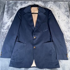 True Vintage Levi s Panatela Blazer Men s 38R Navy Sport Coat Jacket USA 70s