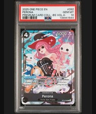 2025 ONE PIECE PREMIUM COLLECTION BEST SELECTION VOL.4 #092 PERONA PSA 10