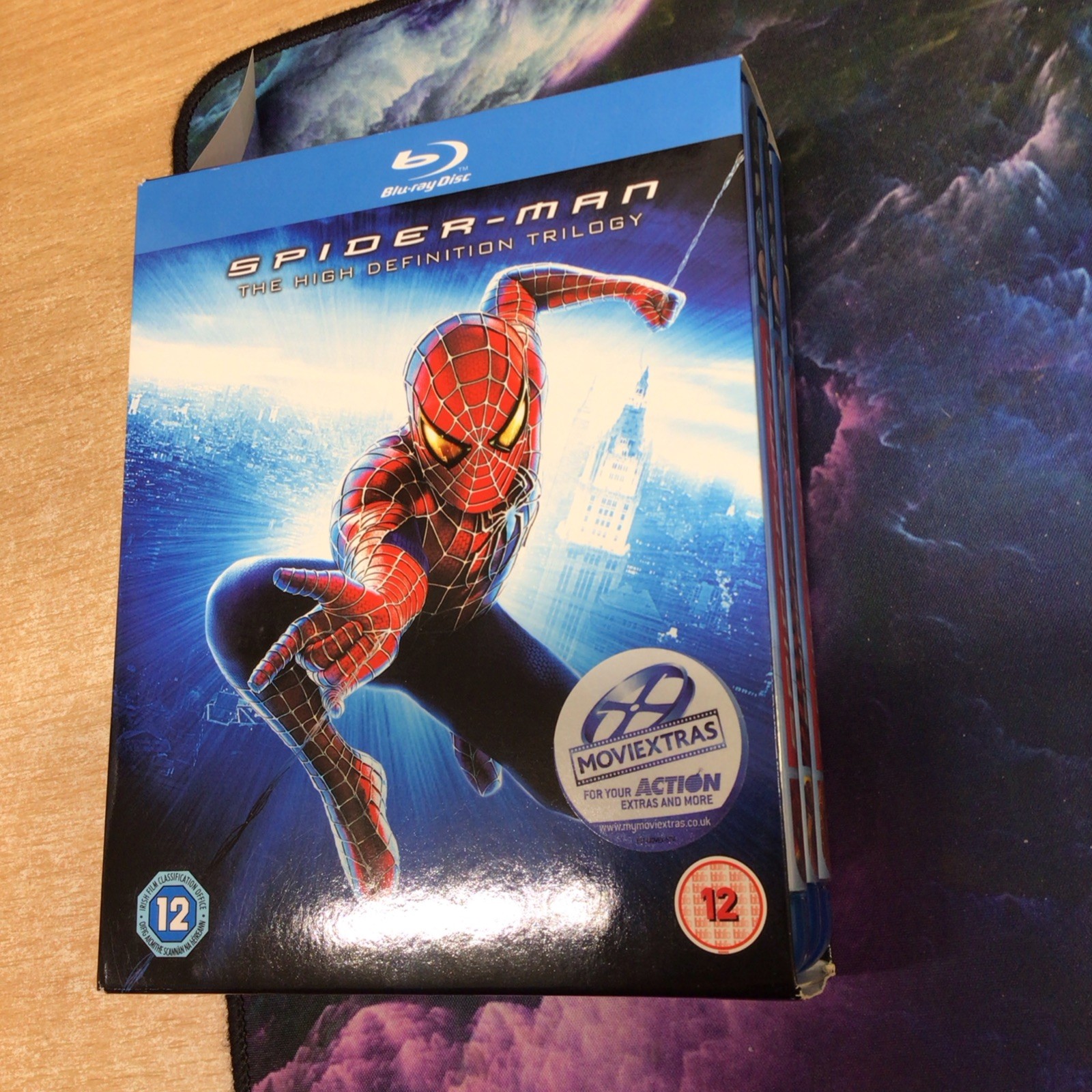 Spider-Man Trilogy Blu-ray (2007) Tobey Maguire, Raimi (DIR) cert 12