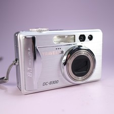 Traveler Digital Camera DC-8300 8.1MP Silver Tested