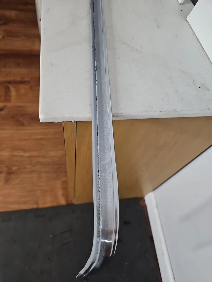 1966 LINCOLN CONTINENTAL Front Peak Molding Trim Left Or Right Trim Foto 3 de 4