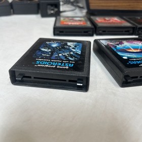 Vintage Atari 2600 Wood grain Console 1980-1982 Working With 8 Games