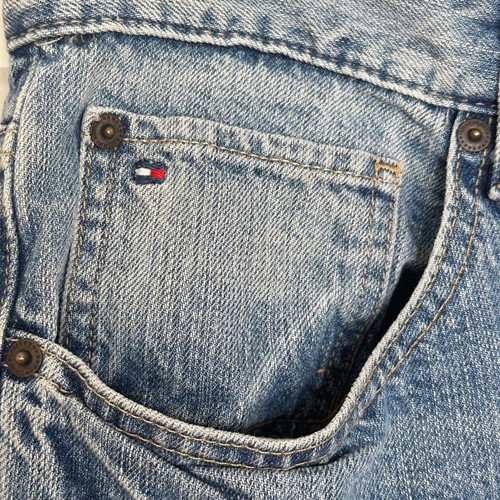 Tommy Hilfiger Mens Jeans 38x30 Relaxed Freedom Blue Denim Cotton Casual - Picture 7 of 9
