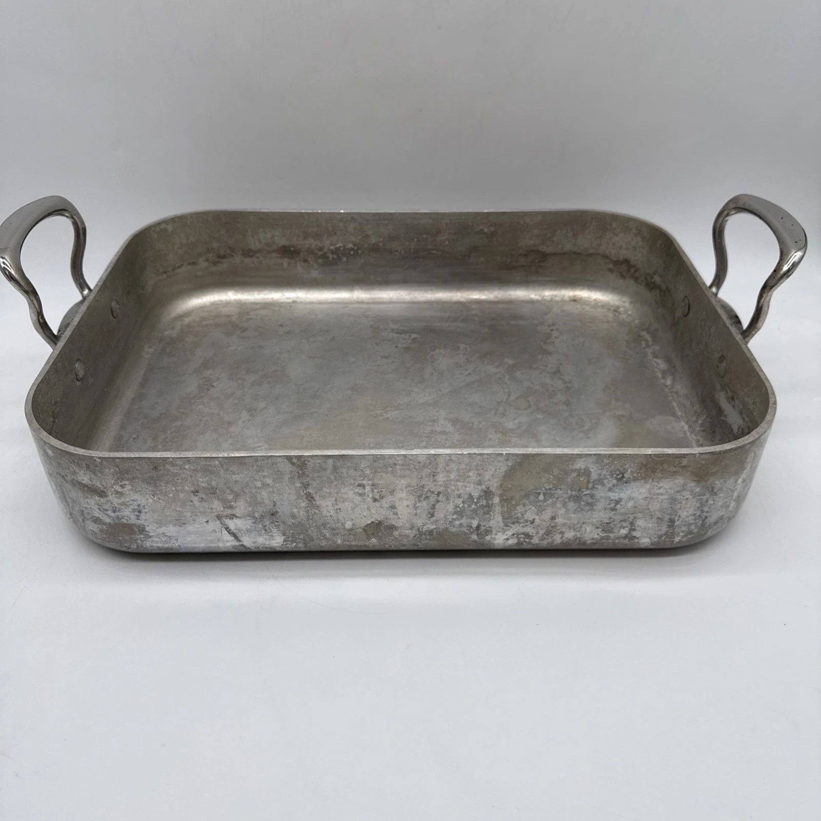 Mauviel 1830 Roasting Rectangle Pan Dual Handle Williams-Sonoma France ~16"x~12"
Opens in a new wind
