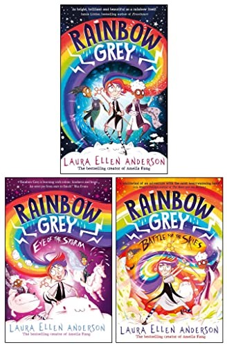 Rainbow Grey Series Laura Ellen Anderson 3 Books Collection Set Eye of the Storm - Image 3
