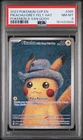 2023 POKEMON SVP EN-SV BLACK STAR PROMO #085 PIKACHU WITH GREY FELT HAT PSA 8