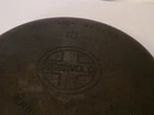 griswold cast iron skillet 10 large logo