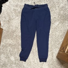 Mandala Women's Navy Scrub Jogger Pants Equa-Tek Technology Navy Size M
